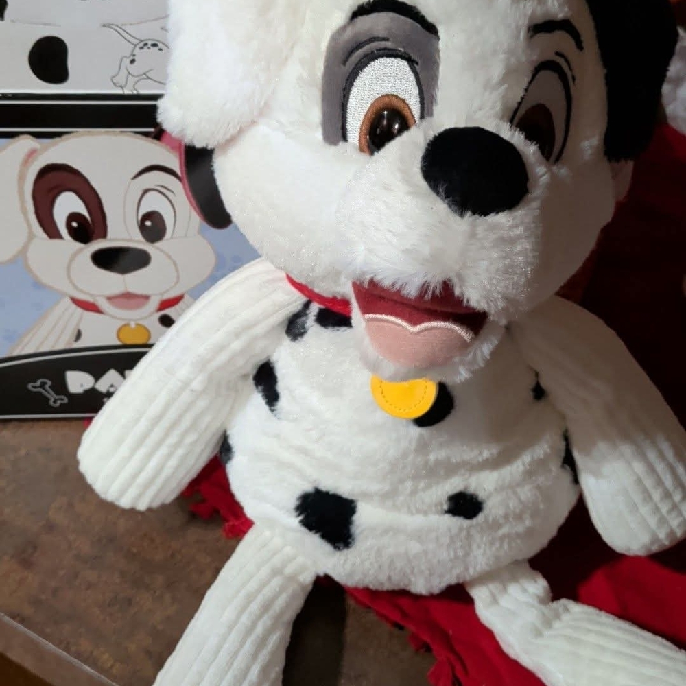 Scentsy Dalmatian Plush Toy with Black and White Spots